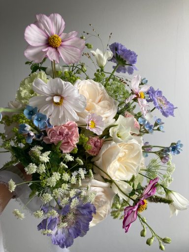 Garden Style Wedding Bouquet